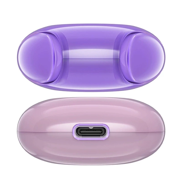 Bezdrátová sluchátka do uší Acefast T9 Bluetooth 5.3 - fialová