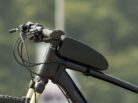 Vodotesné puzdro, taška, taška na bicykel na ráme RockBros AS-019-1 Black