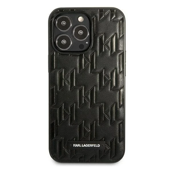 Захисний чохол для телефону Karl Lagerfeld KLHCP13LMNMP1K для Apple iPhone 13 Pro / 13 6.1" hardcase black/black Monogram Plaque