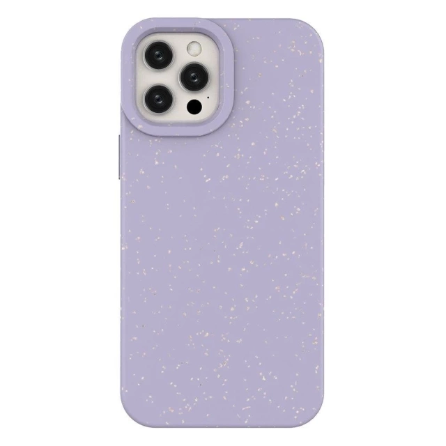 Eco Case Case pre iPhone 12 Pro Max Silicone Cover Phone Shell Purple