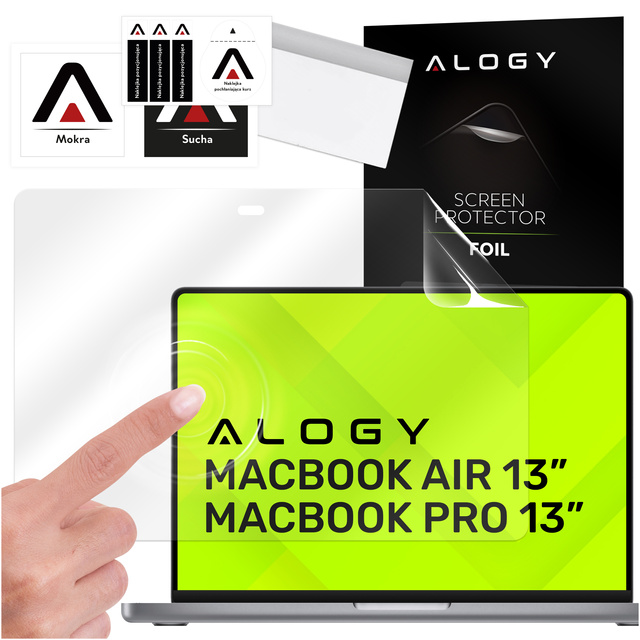 Folia ochronna Matowa na ekran do MacBook Pro 13 MacBook Air 13 Alogy Screen Protect Film