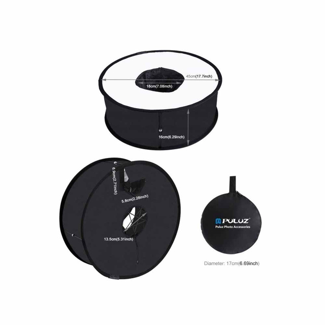 Puluz Дифузор Софтбокс круглий 45см PU5145