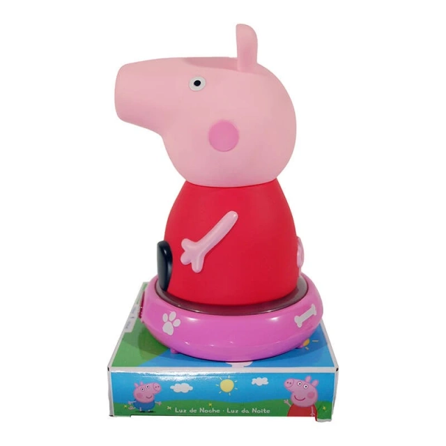 Nočné svetlo s figúrkou Prasiatka Peppa KiDS Licensing