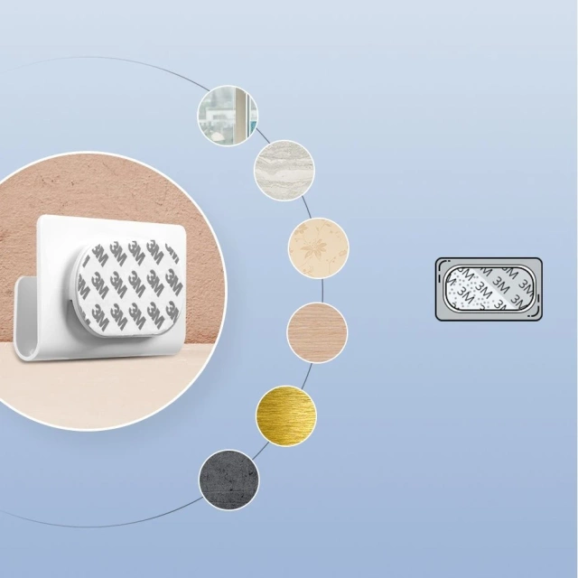 UGREEN wall holder smartphone charging stand white (30394)