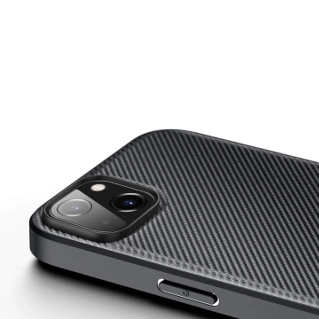 Nylonový kryt puzdra Dux Ducis Fino iPhone 14 Plus čierny