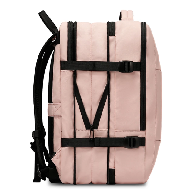 Рюкзак Bange BackPack для подорожей, розширюваний бізнес-рюкзак, містка сумка для ноутбука 17,3 дюйма з USB-портом, рожевий