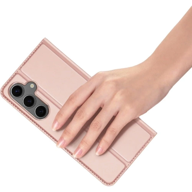 Etui Kabura do Samsung Galaxy S25 Plus Dux Ducis Skin Pro Różowa