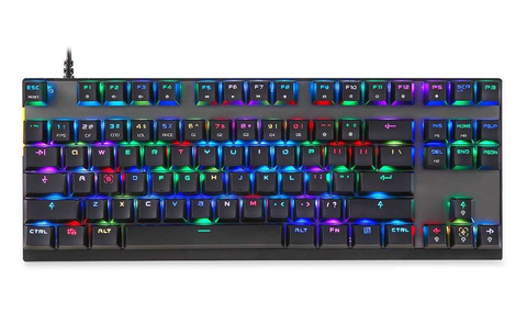 Motospeed K82 RGB mechanische Tastatur (schwarz)