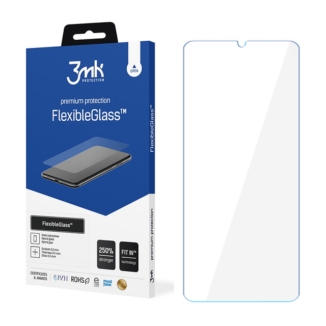 Ochranné hybridné sklo 3mk Flexible Glass 7H pre Samsung Galaxy A03S
