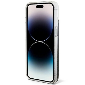 Etui Guess GUHCP14SLCSGSGK для iPhone 14 6.1" твердий чохол Liquid Glitter Marble
