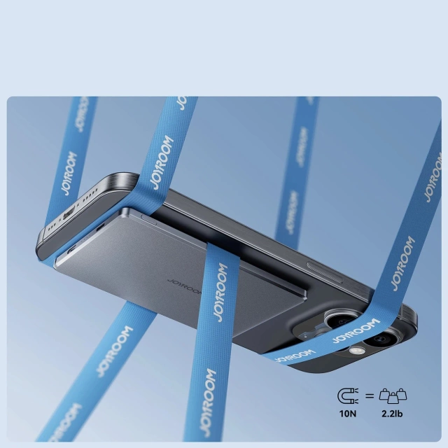 Joyroom 5000mAh 20W Powerbank with Inductive Charging - Gray