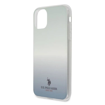 US Polo Gradient Pattern Collection iPhone 11 Pro modro/modré puzdro na telefón