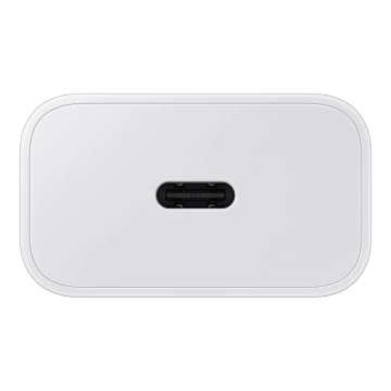 Originální nástěnná nabíječka Samsung EP-T2510NWE Rychlé nabíjení PowerDelivery PD 25W bílá