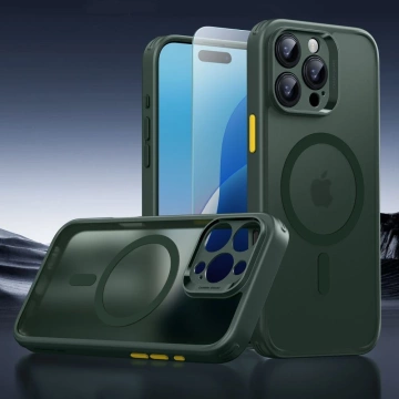 Etui ESR Classic Pro Set MagSafe iPhone 16 Pro Zielone