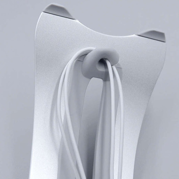 Alogy protiskluzový stolní stojan na notebook pro MacBook Air / Pro Silver