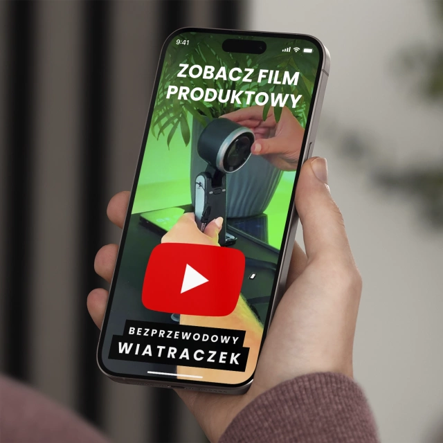 Stolný ventilátor stojaci ventilátor malé obehové čerpadlo s klipom bezdrôtové ručné 500mAh USB-C Alogy White