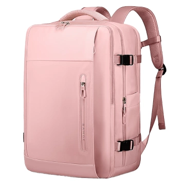 Водонепроникний рюкзак Bange для ноутбука 15.6", city traveler, 45х30х16 см, для роботи, літака, чоловічий, жіночий, з USB портом Чорний