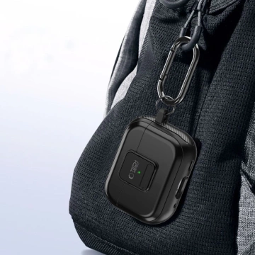 Defender Hook MagSafe Schutzhülle für Kopfhörer für Apple Airpods Pro 1/2 Schwarz