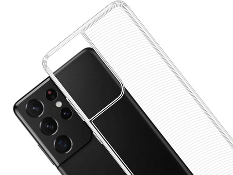 Pouzdro Armor Case 3mk pro Samsung Galaxy S21 Ultra Transparent
