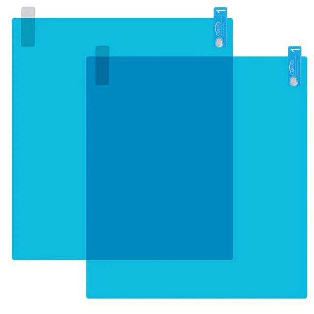 2x Hydrophobic Nano Film Window Sticker Mirror Rain Waterproof for Car Car Bathroom 15x20cm