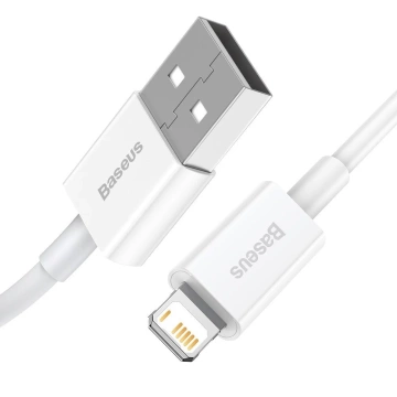 Baseus Superior USB-Kabel - Lightning 2.4A 1.5 m Weiß (CALYS-B02)