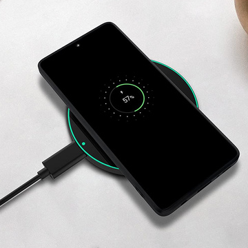 Matné puzdro Odolný kryt telefónu 3mk Matné puzdro pre Samsung Galaxy A53 5G čierne sklo