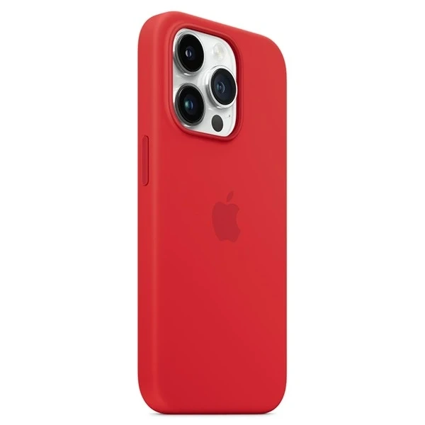 Оригінальний захисний чохол Apple Phone Case MPTM3ZM/A для Apple iPhone 14 Pro 6.1" MagSafe red/red Silicone Case