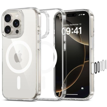 Kryt Etui Tech-Protect Flexair Hybrid MagSafe pre iPhone 16 Pro Max, priehľadný
