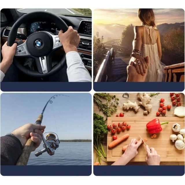 AC100 Magnetic Magsafe Neck Holder Black