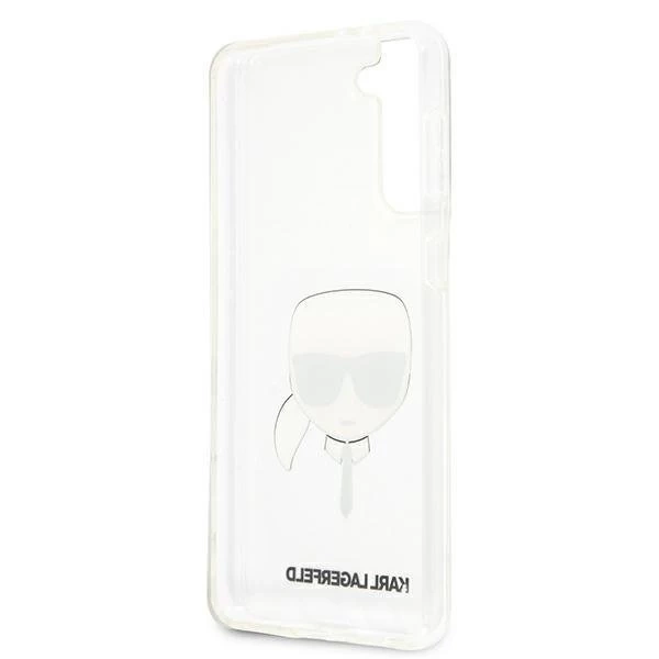 Karl Lagerfeld KLHCS21MKTR S21 G996 pevné pouzdro Transparent Karl's Head