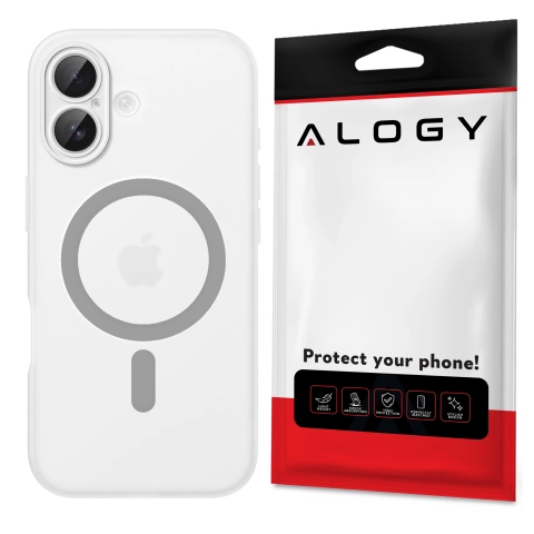 Kryt pre Apple iPhone 16 Pro Max Alogy MagSafe Hybrid Matte Case Matný kryt s ochranou šošovky čierny