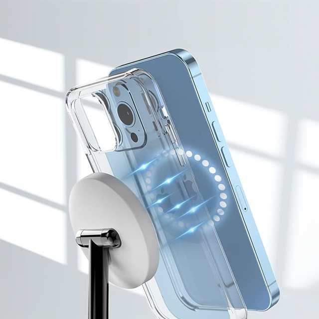 Ładowarka indukcyjna Qi Mag Safe 15W do iPhone Apple Watch AirPods 3w1 bezprzewodowa stojak podstawka biała