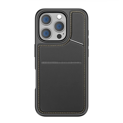 Etui do iPhone 16 Pro Dux Ducis Rafi II Mag MagSafe z RFID Czarne