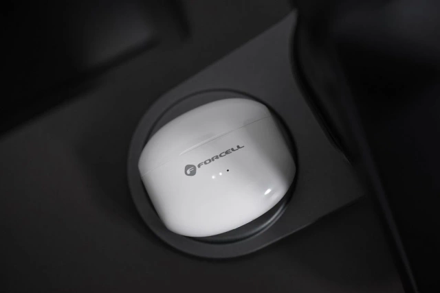 Бездротові навушники Forcell F-Audio TWS Clear Sound BT 5.3 White