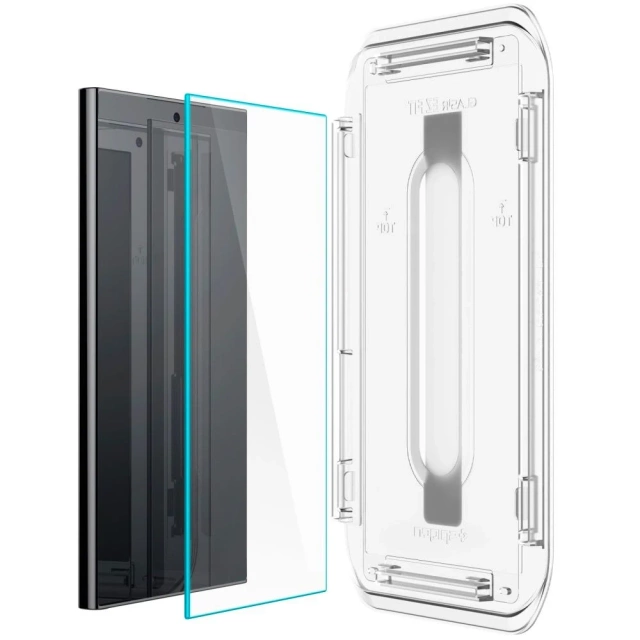Spigen Glas.tR Tempered Glass "EZ Fit" 2 шт. для Samsung Galaxy S24 Ultra Clear