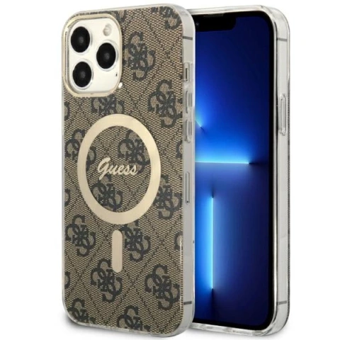 Etui Guess GUHMP13XH4STW pre iPhone 13 Pro Max 6,7" pevné puzdro 4G MagSafe