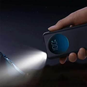 Кабель портативного зарядного пристрою Joyroom JR-PBF03 30000mAh PD 30W Power Bank USB-C (0,25 м) – чорний