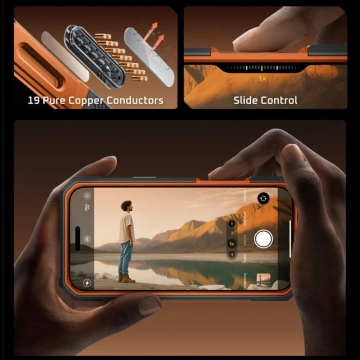 Etui Ochronne do iPhone 17 Pro Max Supcase UB Grip Pro Mag MagSafe Coral