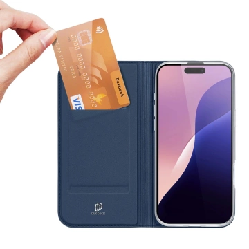 Protective Case for iPhone 16 Pro Max Dux Ducis Skin Pro Blue