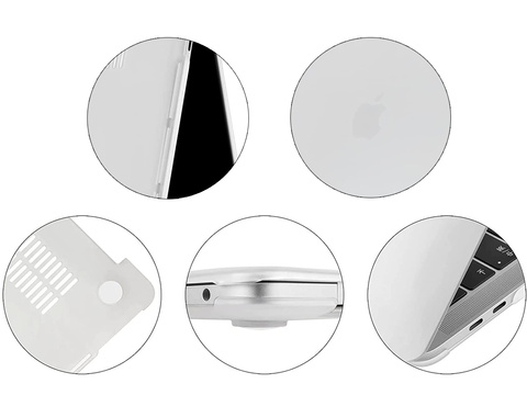 Килимок Alogy Hard Case для Apple MacBook Pro 13 M1 2021 White