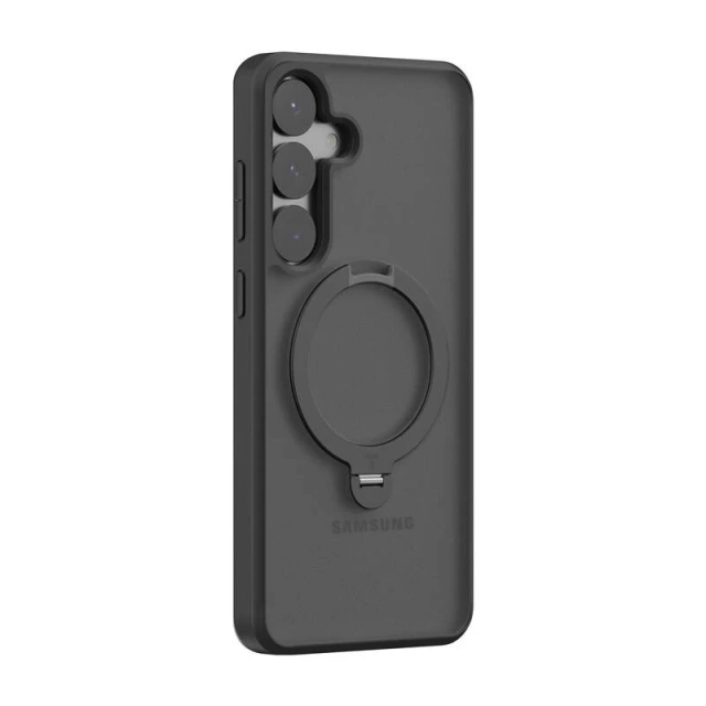 Puzdro pre Samsung Galaxy S25 čierne Torras Ostand Spin Series