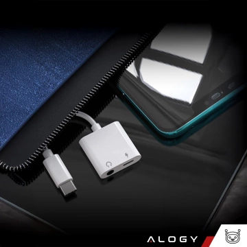 HUB splitter Alogy Adaptér pro počítačový notebook s USB-C na 3x USB-A 2.0 1x USB-A 3.0 šedý
