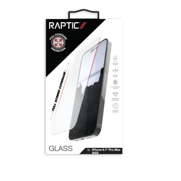 Raptic X-Doria Full Glass iPhone 14 Pro Max full screen tempered glass