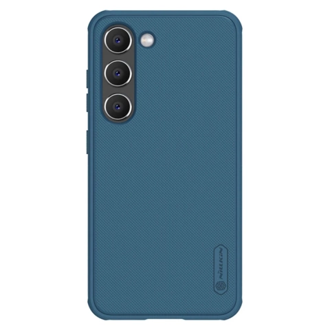 Чохол Nillkin Super Frosted Shield Pro для Samsung Galaxy S23 Armored Cover Phone Stand Blue