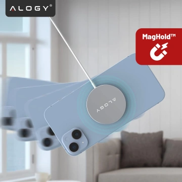 Alogy bezdrátová nabíječka pro MagSafe 20W pro iPhone 12/13/14 / PRO / MAX / MINI bílá