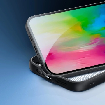 Чохол для iPhone 16 Dux Ducis Aimo Mag з MagSafe – чорний