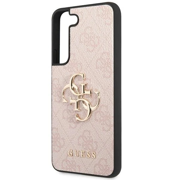 Guess GUHCS23S4GMGPI case for Samsung Galaxy S23 S911 pink/pink hardcase 4G Big Metal Logo