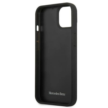 Захисний чохол Mercedes MEHCP13MRCABK для Apple iPhone 13 6.1" black/black carbon hardcase Dynamic Line