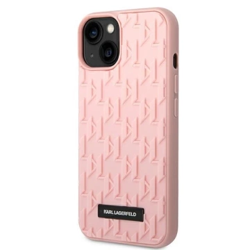 Etui Karl Lagerfeld KLHCP14MRUPKLPP pre iPhone 14 Plus 6,7" pevný 3D monogram