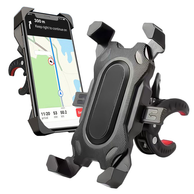 Alogy One Touch Bike Holder na 4,7-7" telefón na riadidlá pre bicykel motocyklový skúter